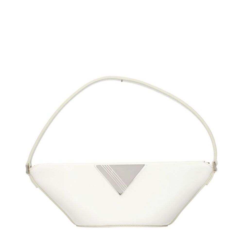 The Attico White Leather Women's Handbag